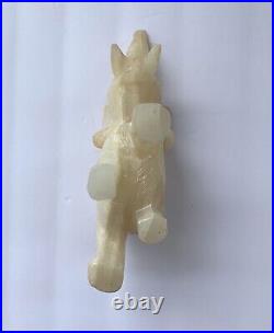 Jade/celadon Elephant Chinese Antique Hand Carved